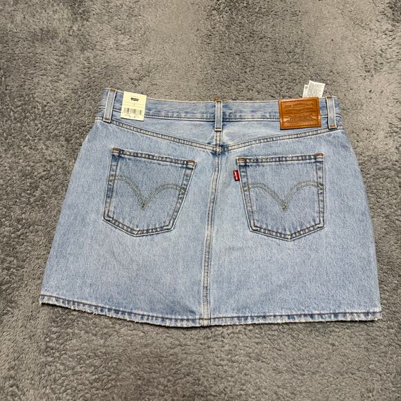 Levi's Dresses & Skirts - Levis Icon Skirt Denim Womens 28 Mini Skirt Blue Premium